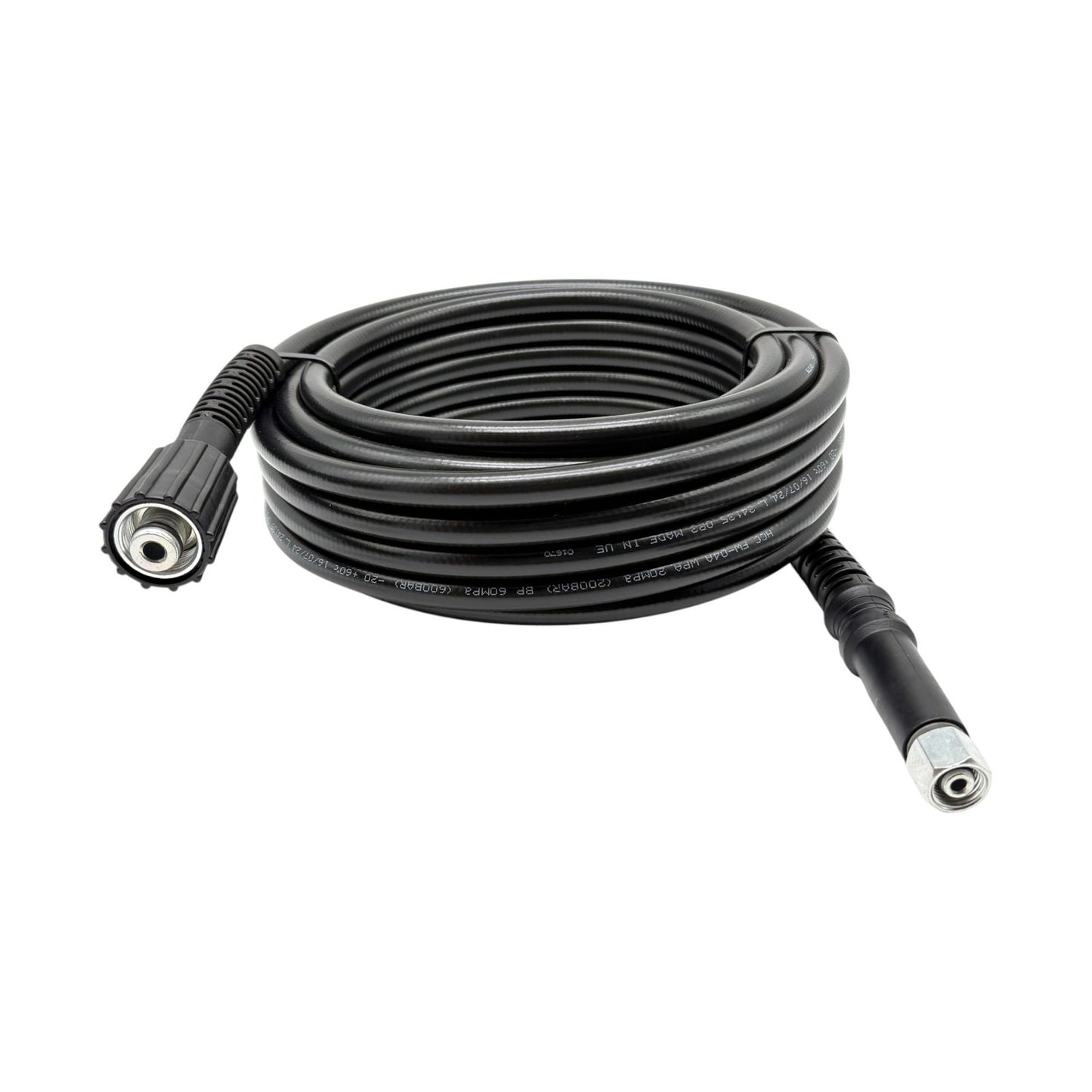 15m Hochdruckschlauch M22 x1,5 IG 14mm/15mm Dorn auf M14 x1,5 IG Ersatzschlauch10
