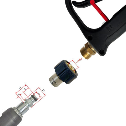M22 Drehadapter Adapter Click für Nilfisk, STIHL Hochdruckreiniger Kupplung0