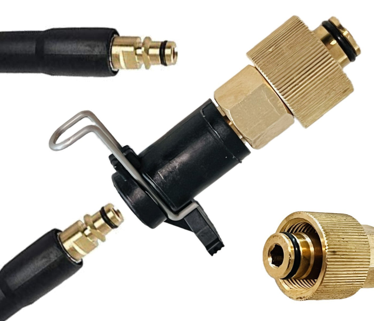 Hochdruck Schlauchadapter für Kärcher TR22 IG EasyLock auf Kärcher Quick Connect0