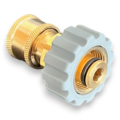 Hochdruckreiniger Schnellkupplung 1/4" zu M21 x1,5 IG Verbinder Adapter Kupplung1