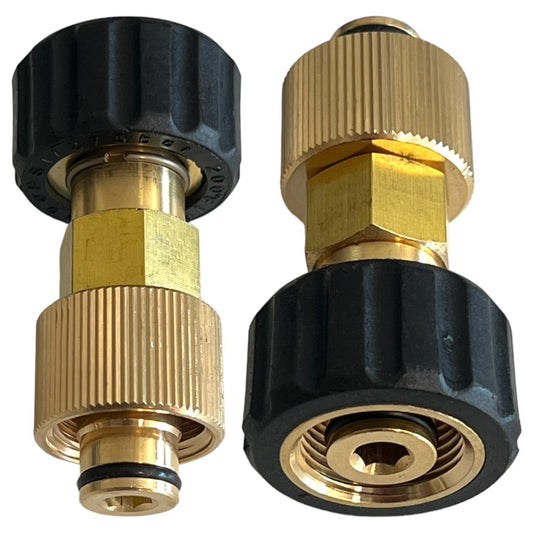 Hochdruck Adapter für Kärcher M22 x1,5 IG Handverschraubung zu TR22 IG Verbinder0