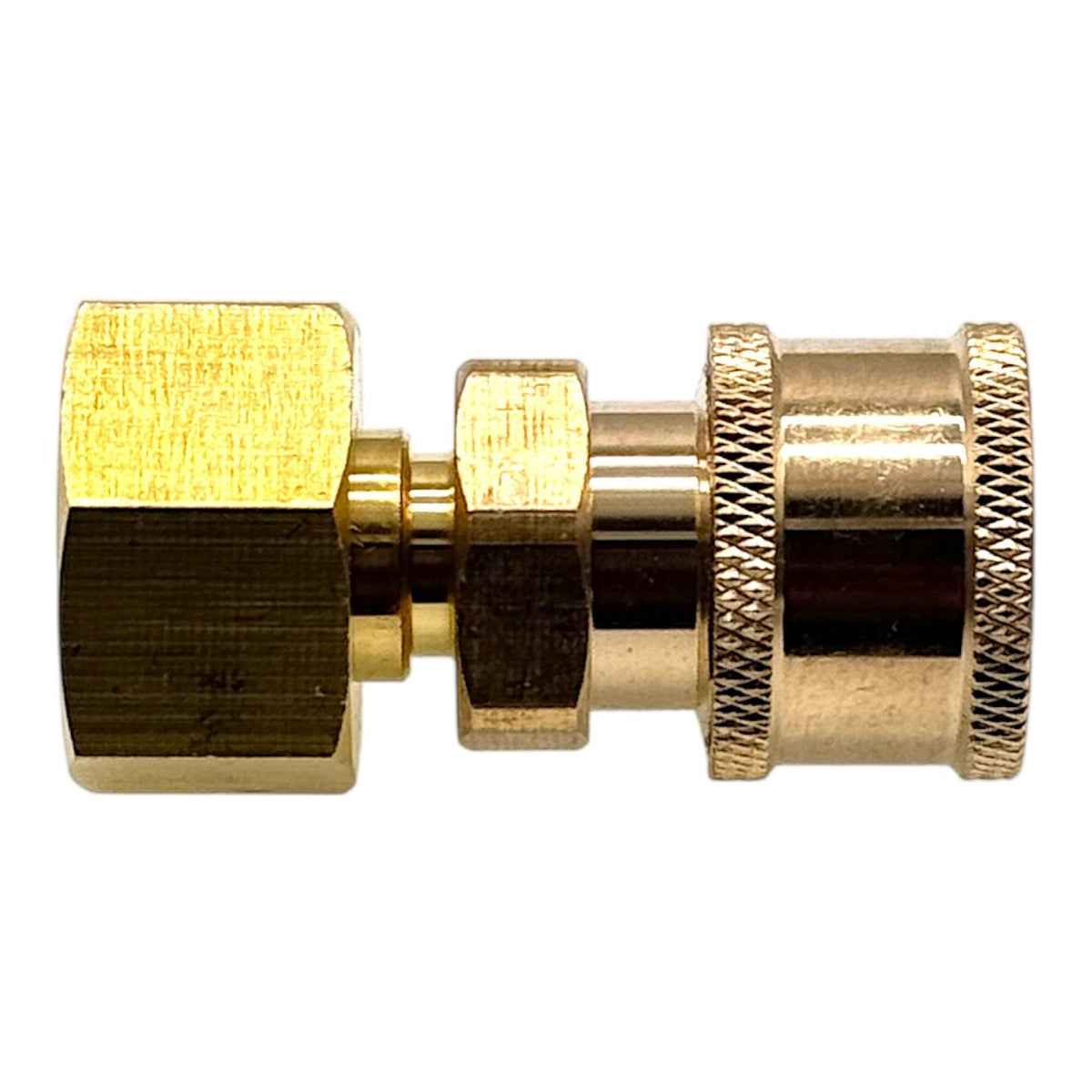 Hochdruck Adapter für HD Reiniger M18 x1,5 IG auf 1/4" Schnellkupplung Buchse3