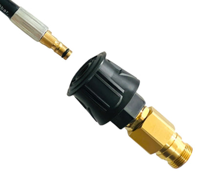 Schlauchadapter Schnellkupplung Kärcher Quick Click Connect auf TR22 AG Adapter0