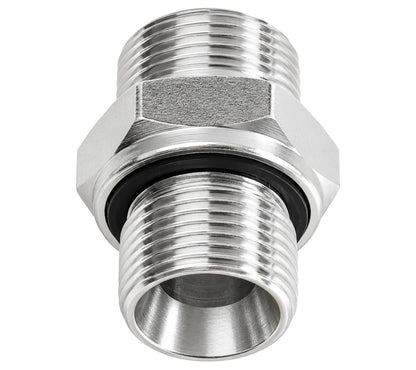 Gewindereduzierung M18 AG auf 3/8" AG Edelstahl Adapter Reduzierung mit Dichtung2
