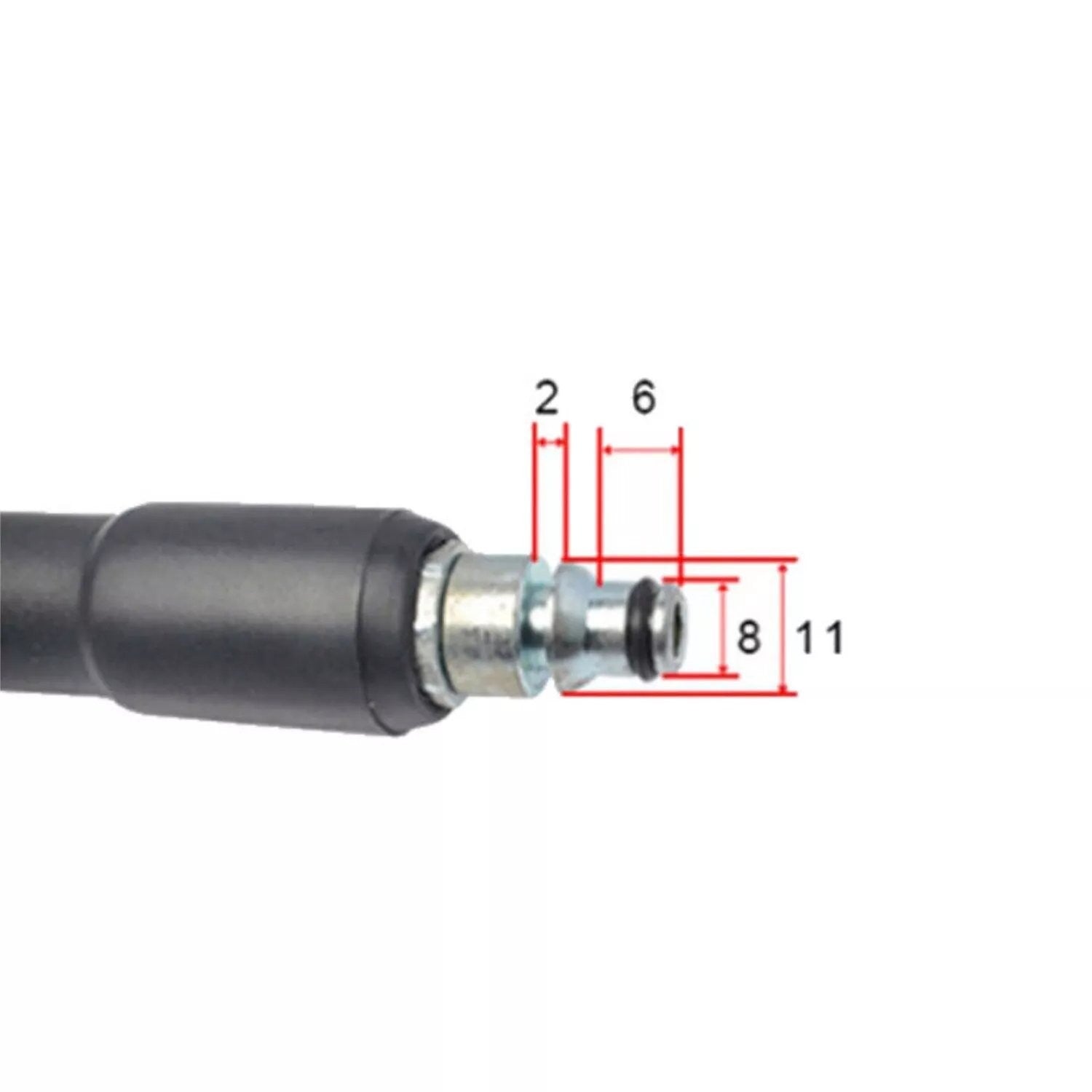 Adapter Set für Nilfisk & Bosch Quick M22 IG Schnellkupplung drehbar 360°2
