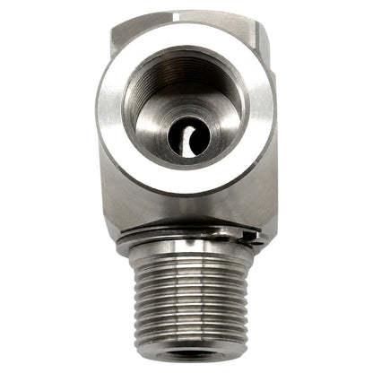 Hochdruck 360° Drehgelenk Edelstahl 3/8 Zoll IG AG Winkelstück 400 Bar 90°C4