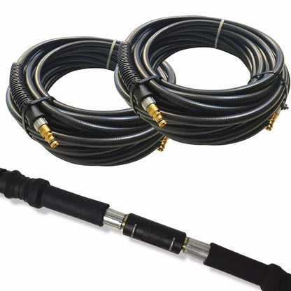 2x 8m Hochdruckschlauch für Kärcher K2 K7 wie 2.641 721.0 + Adapter Verlängerung0