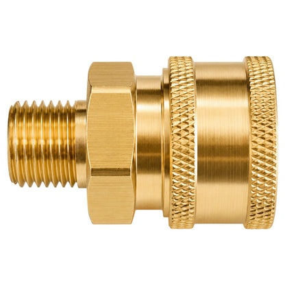 Schnellkupplung Hochdruckreiniger 3/8" mit M14 AG Verbinder Adapter Kupplung1