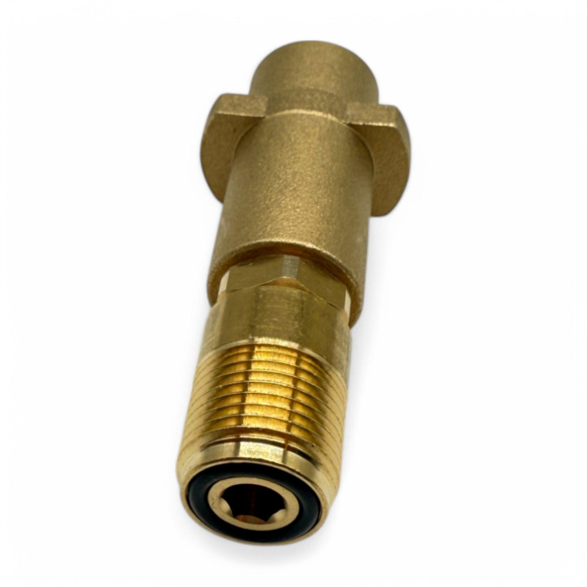 Bajonettadapter für Kärcher in Messing mit Bajonett M18 Gewinde wie 4.762 402.010