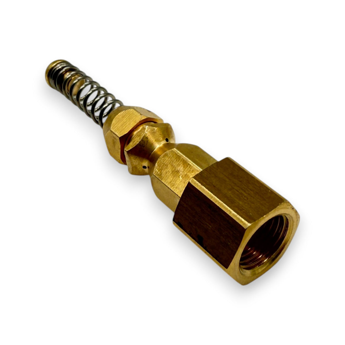 Rohrreinigungsdüse für Kärcher Kränzle 1/8" & 1/4" IG Spiral Spiraldüse Feder3