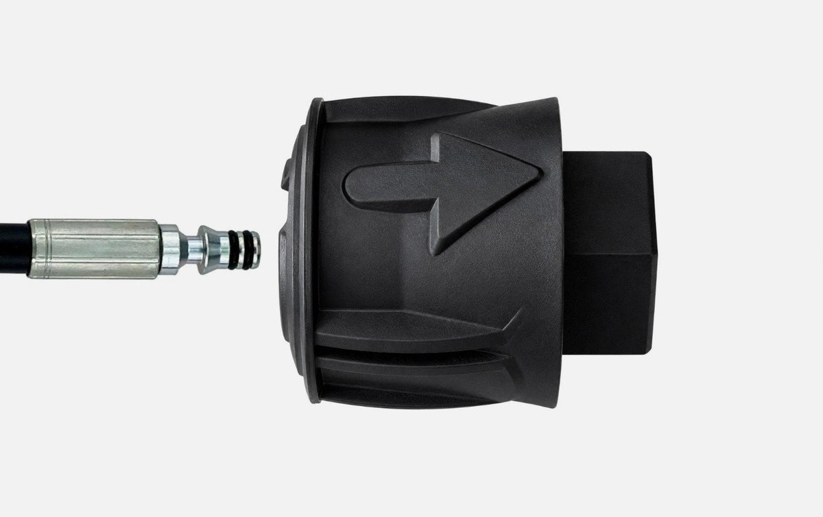 Adapter für Nilfisk Premium 190 P160.2 Trommel auf Parkside Quick Connect3