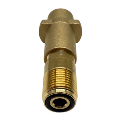 Bajonettadapter für Kärcher in Messing mit Bajonett M18 Gewinde wie 4.762 402.01