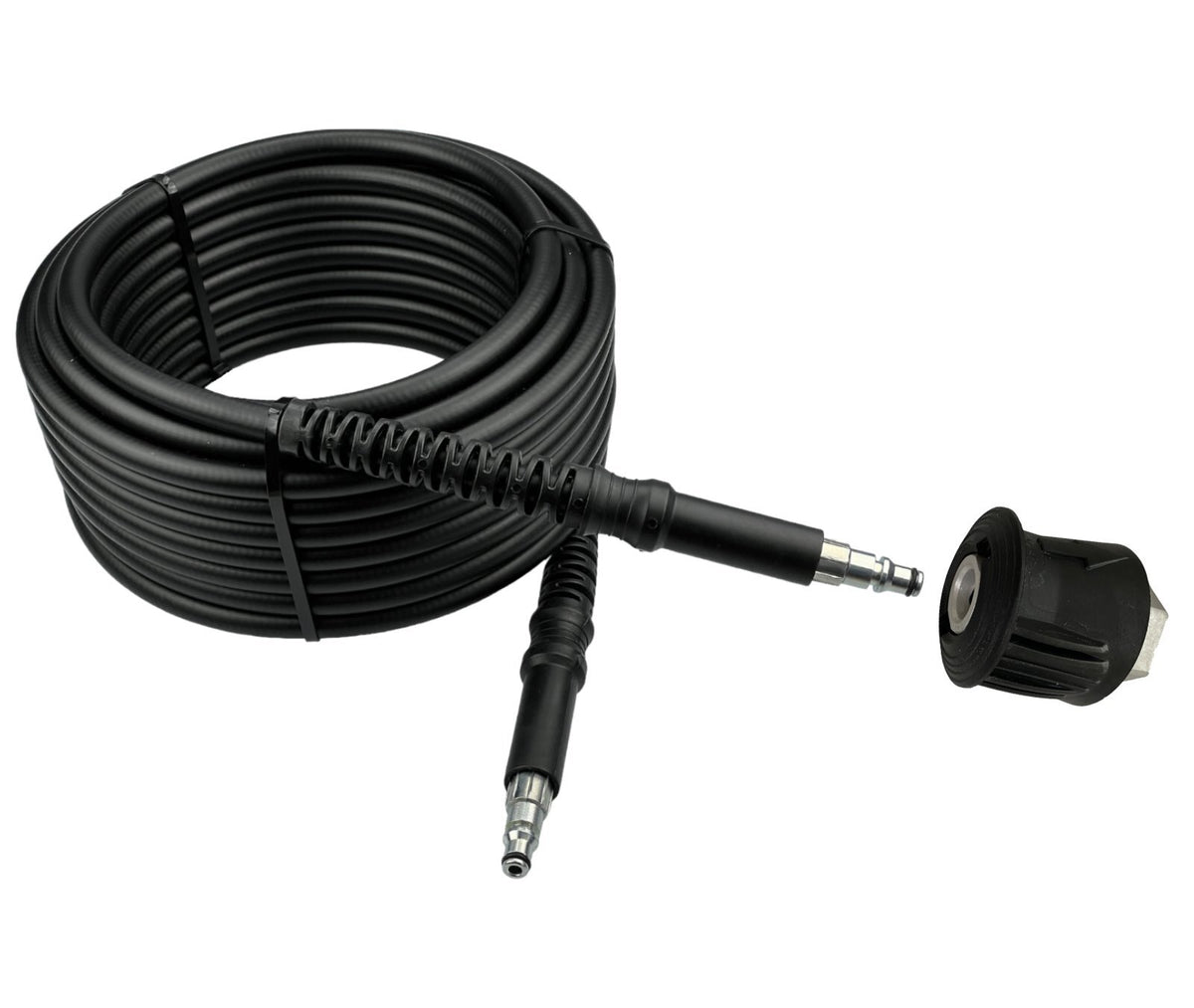 15m Hochdruckschlauch für Black & Decker HD Reiniger Quick Connect + Adapter M220