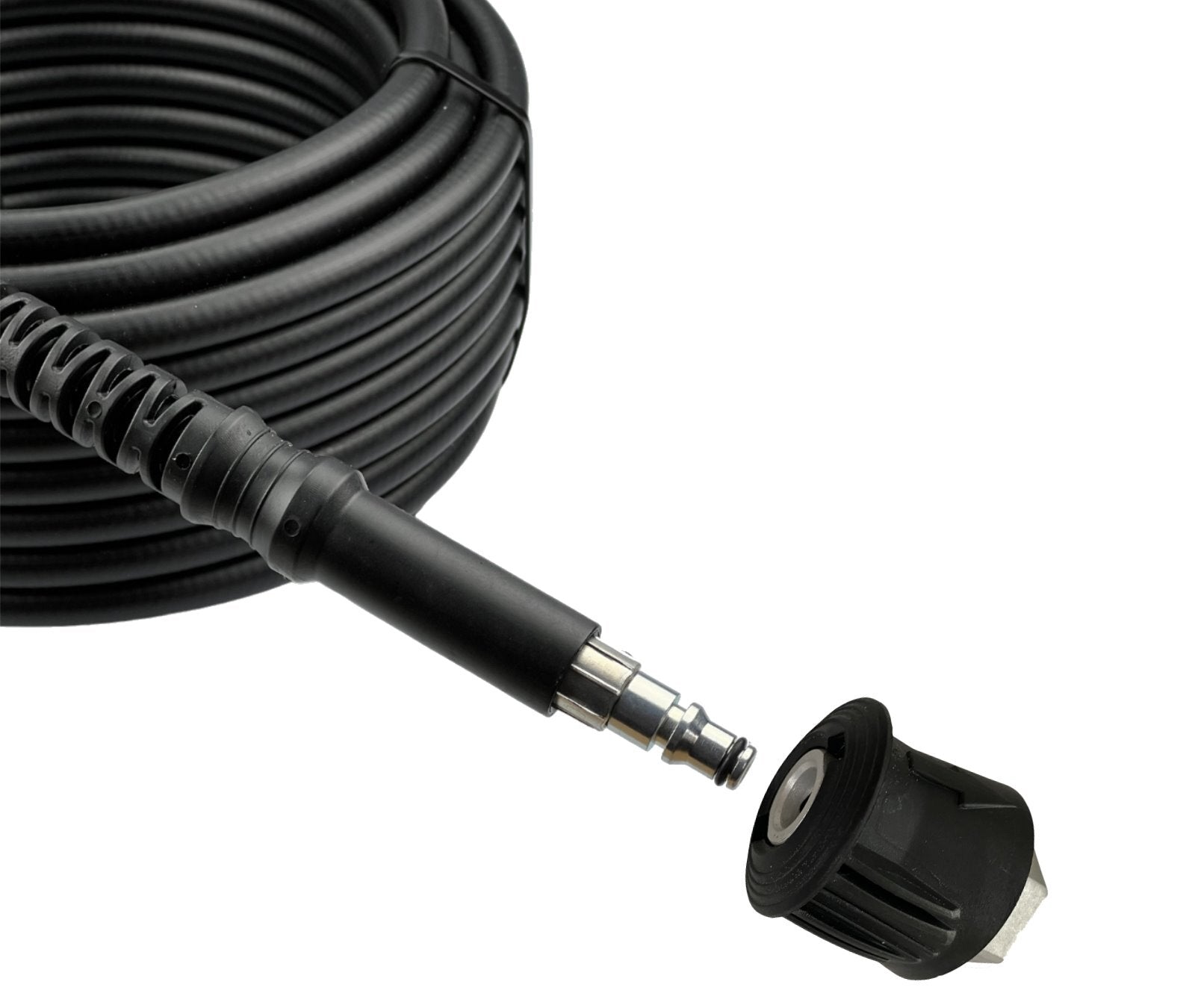 15m Hochdruckschlauch für Black & Decker HD Reiniger Quick Connect + Adapter M221
