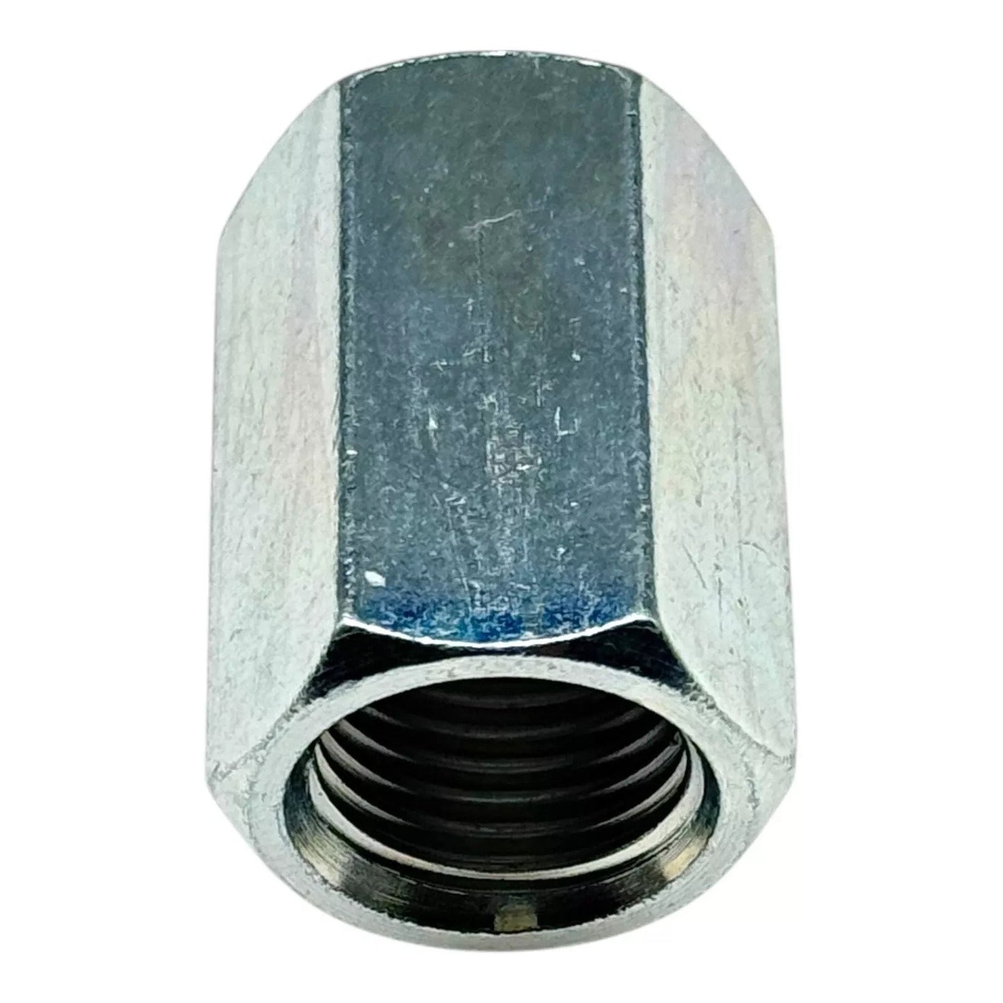 Gewindenippel Doppelnippel 1/4" Zoll IG Adapter Edelstahl silber außen 6 Kant2