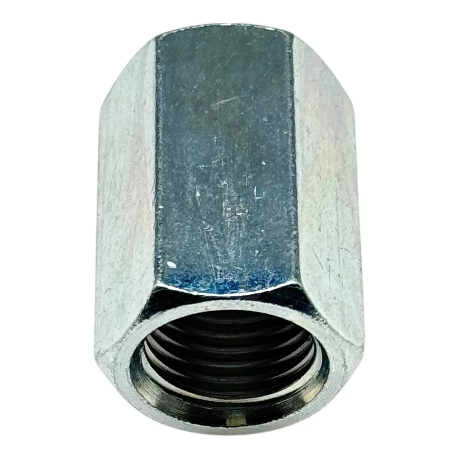 Gewindenippel Doppelnippel 1/4" Zoll IG Adapter Edelstahl silber außen 6 Kant2