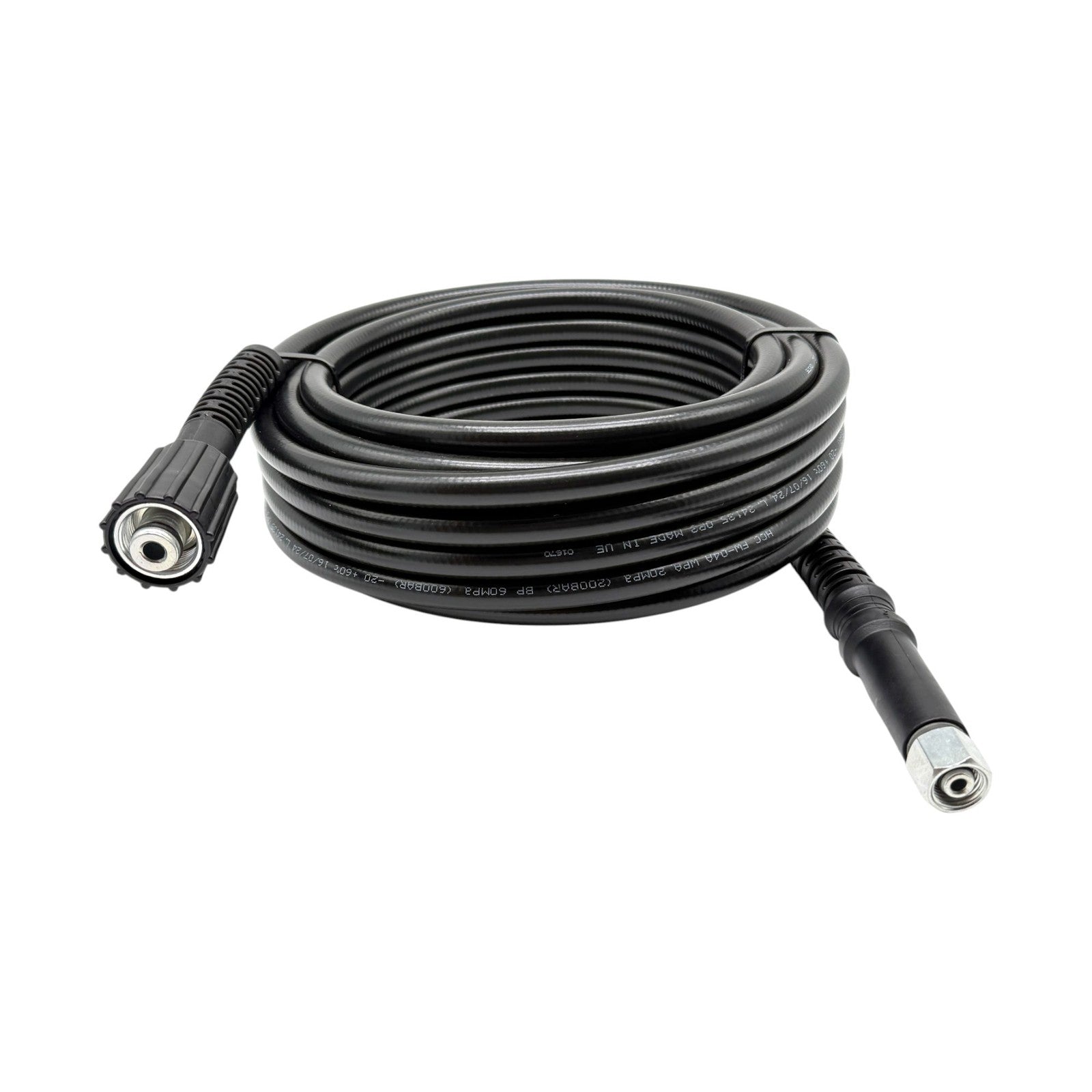 20m Hochdruckschlauch M22 x1,5 IG 14mm/15mm Dorn auf M14 x1,5 IG Ersatzschlauch10