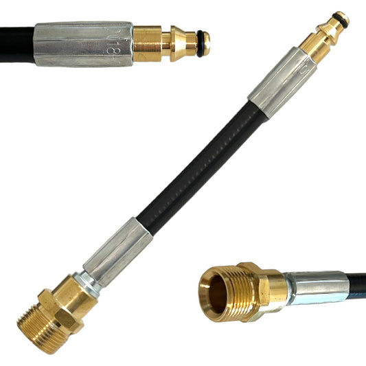 Quick Connect Hochdruckadapter passend für Nilfisk, Alto Stecknippel auf M22 AG0