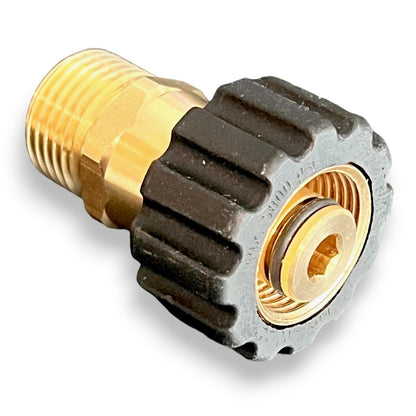 Kupplung Adapter M22 x1,5 IG auf 1/2" Zoll AG für Hochdruckreiniger Verbinder0