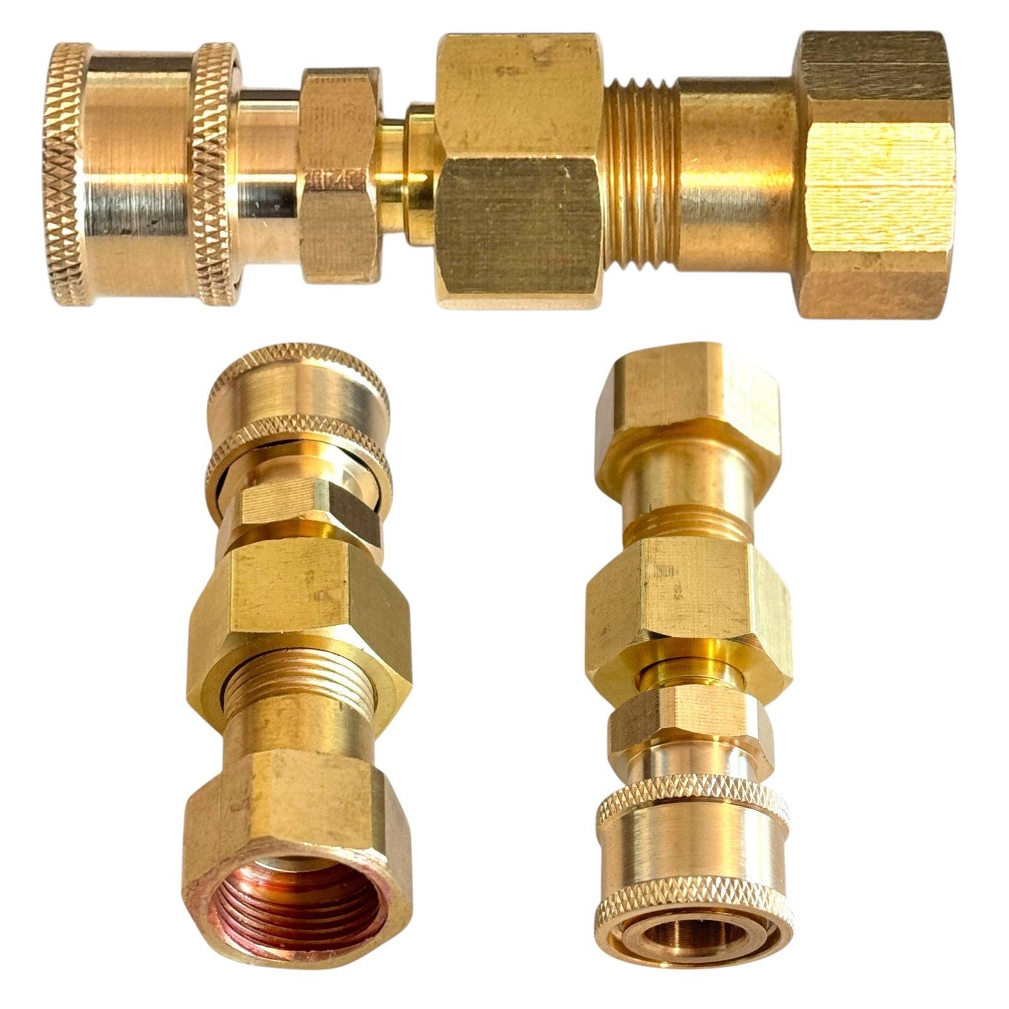 Hochdruckreiniger Schnellkupplung Buchse 1/4" auf TR20 IG Verbinder Adapter0