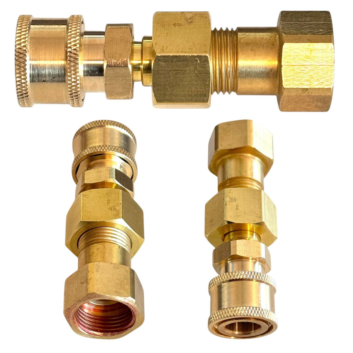 Hochdruckreiniger Schnellkupplung Buchse 1/4" auf TR20 IG Verbinder Adapter0
