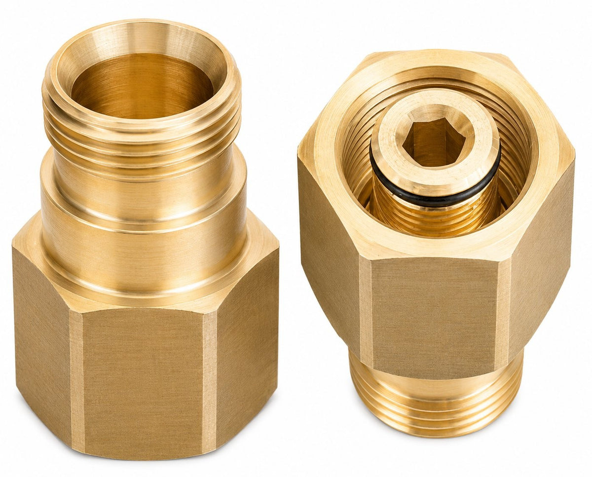 Adapter für Kärcher M22 x1,5 IG auf TR22 AG Schlauch Verbinder Hochdruck Zubehör7
