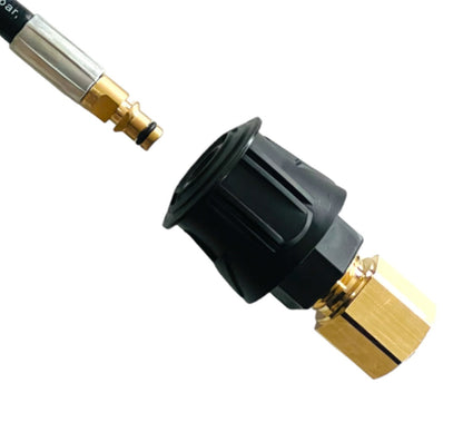 Schlauchadapter Schnellkupplung Kärcher Quick Click Connect auf TR22 IG Adapter0