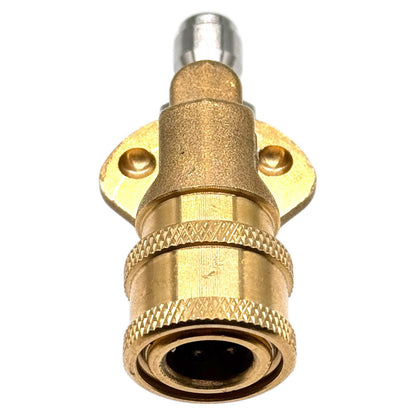 1/4" Schnellkupplung Schwenkkupplung Drehbar 180° Messing 4500 PSI HD Kupplung6