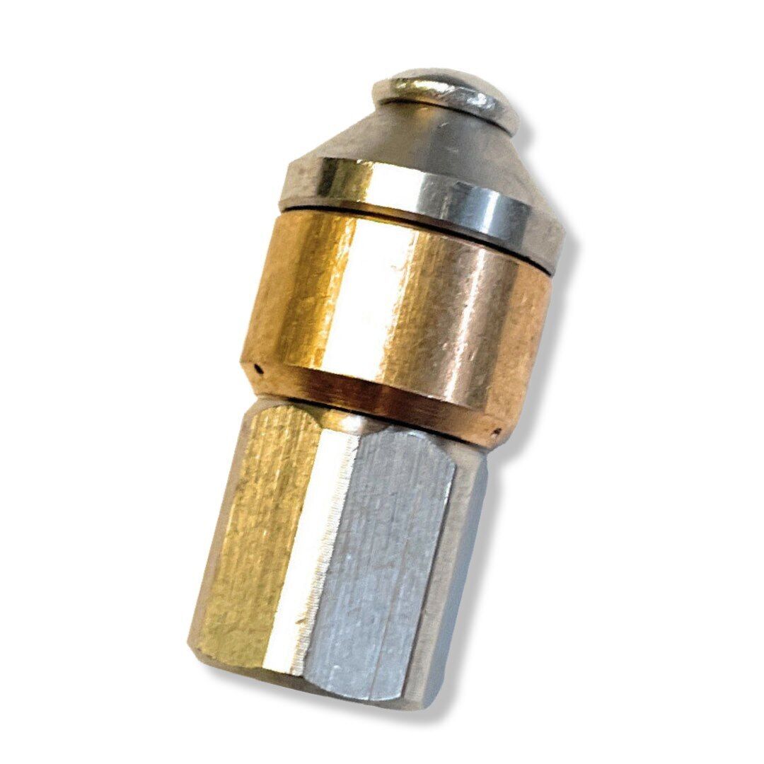15m Rohrreinigungsschlauch 1/4" Schnellkupplung für Kärcher Kränzle etc. + Düsen