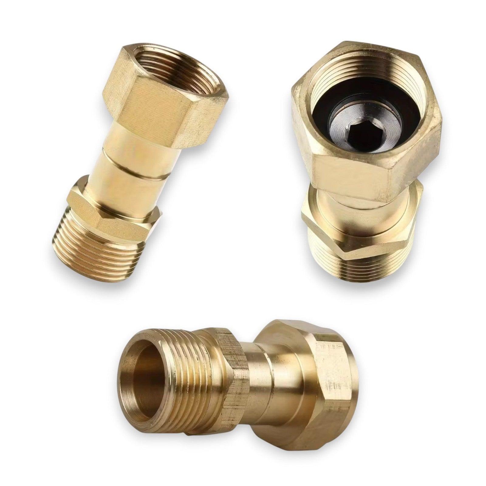 Adapter Set für Parkside Quick Connect M22 IG Schnellkupplung 360° drehbar9