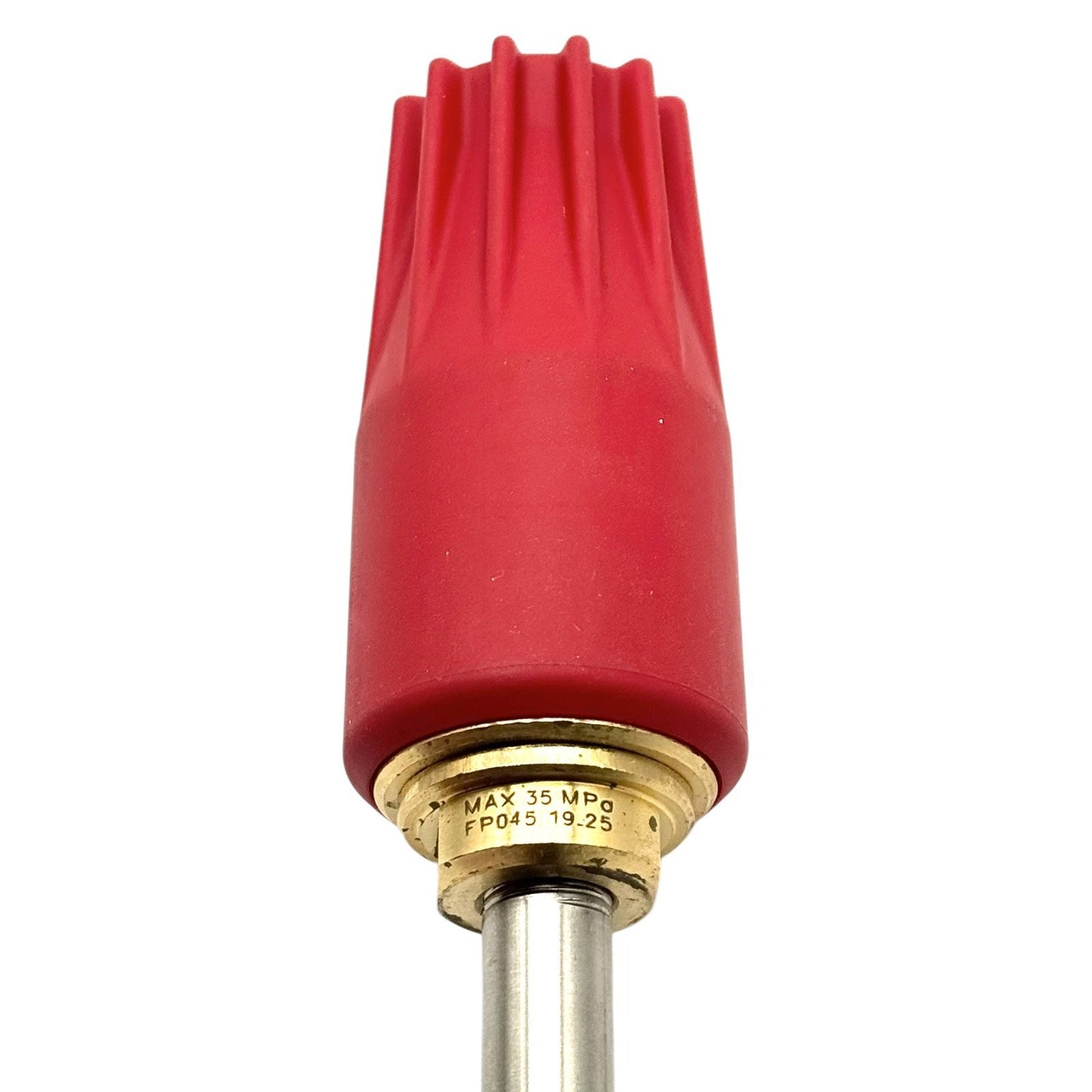 Profi Dreckfräse Rotordüse 045 + Edelstahl Verlängerung M22x1,5 AG 350bar 60°C3