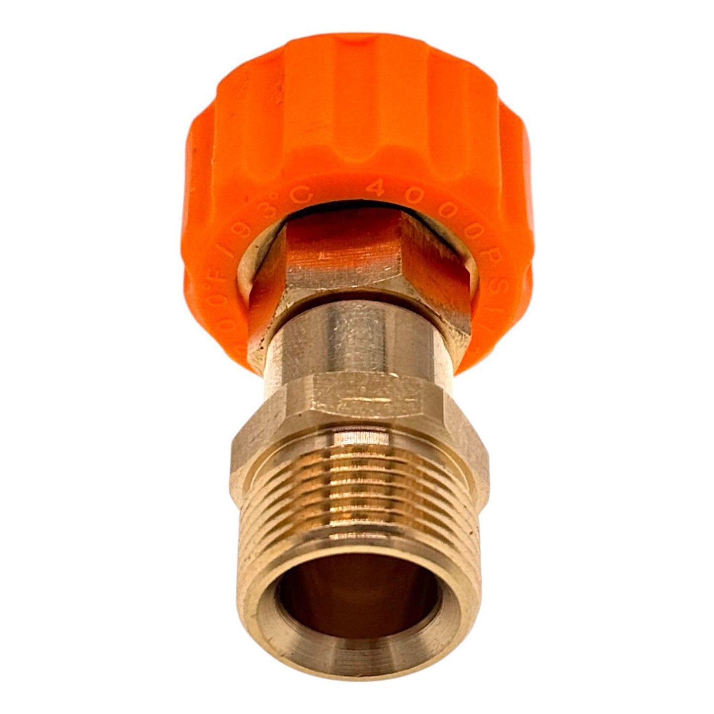 2 teilig Hochdruck Adapter TR22 IG Easy!Lock auf M22 AG Messing für Kärcher HD7