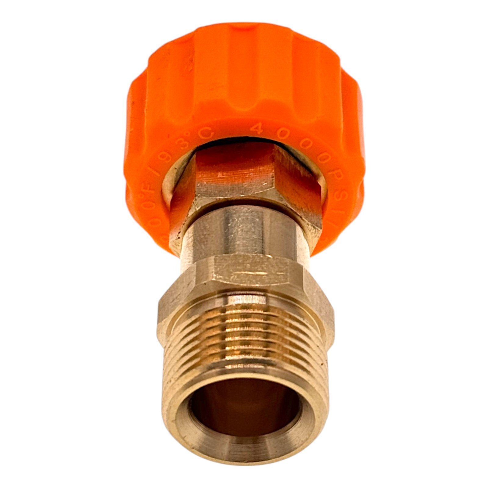 2 teilig Hochdruck Adapter TR22 IG Easy!Lock auf M22 AG Messing für Kärcher HD7