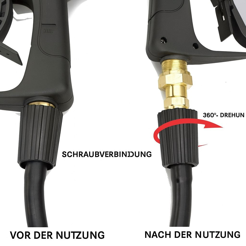 Adapter für Hochdruckreiniger M22 x1,5 AG auf M22 x1,5 IG Drehgelenk drehbar1
