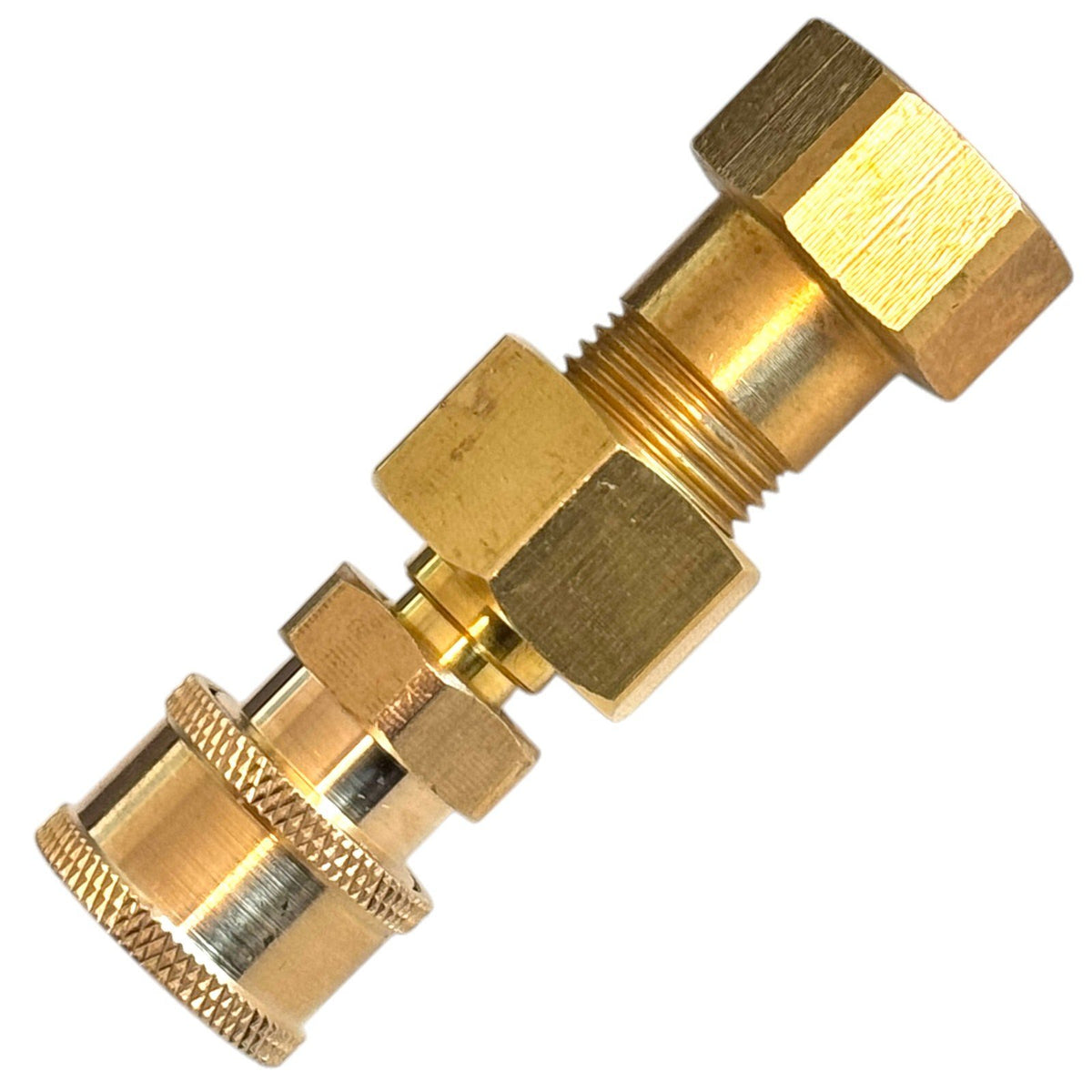 Hochdruckreiniger Schnellkupplung Buchse 1/4" auf TR20 IG Verbinder Adapter2
