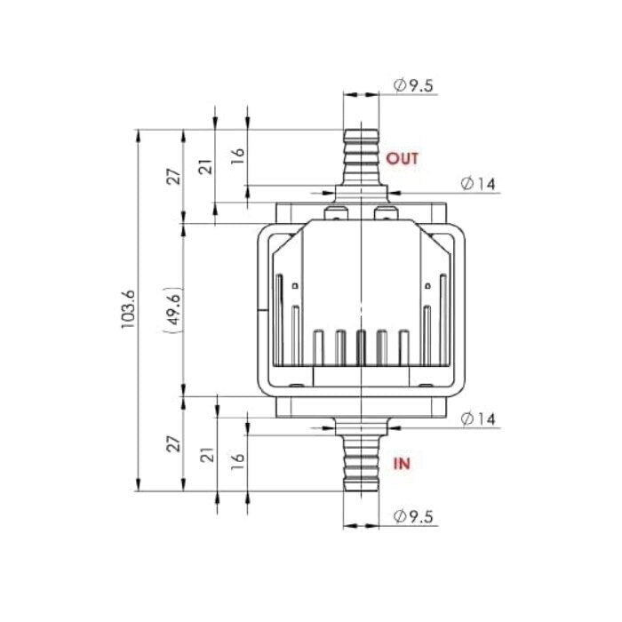 2x Original Pumpe Gotec für Kärcher Puzzi 100 200 8/1 10/1 10/2 Waschsauger Pomp6