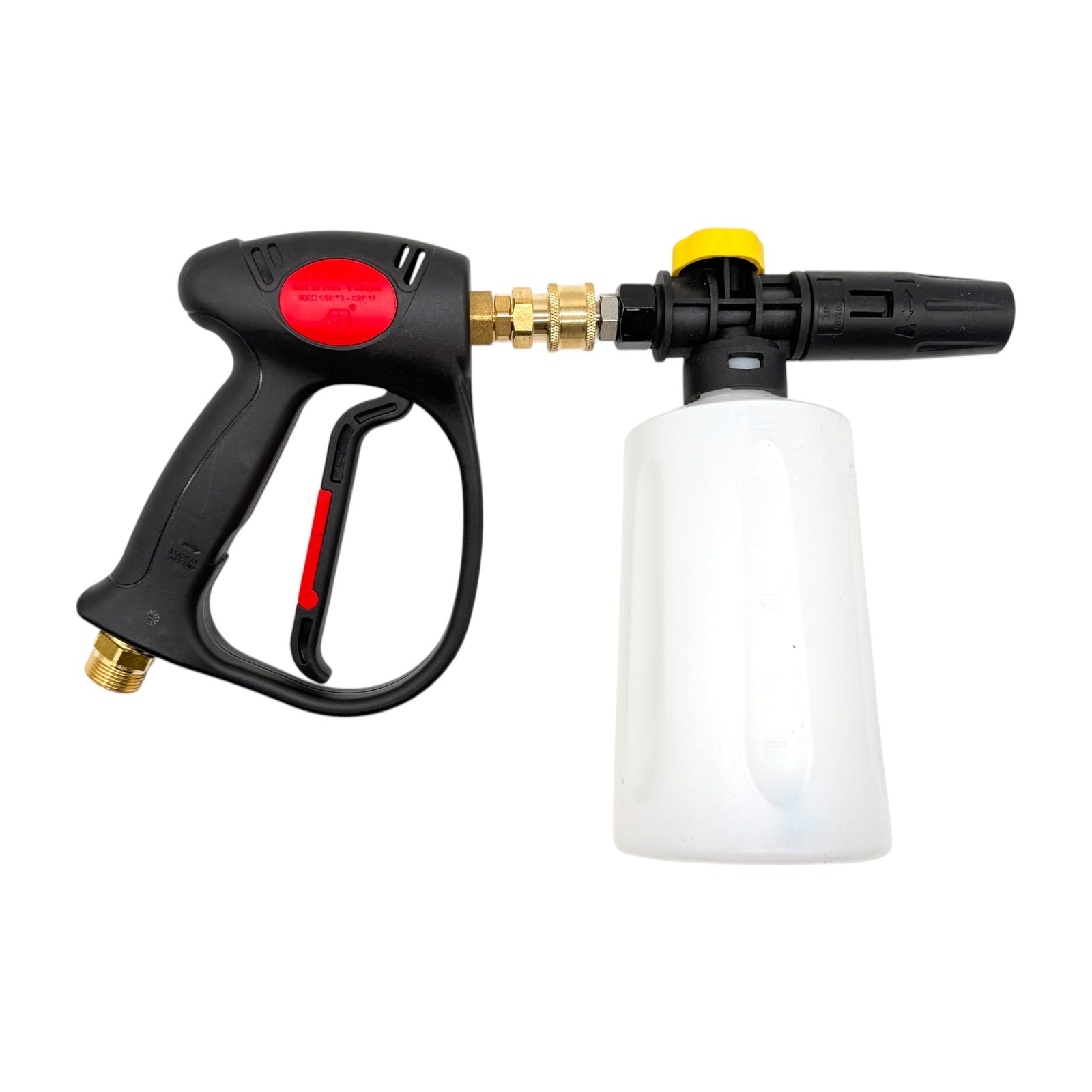 Schaumlanze Schaumkanone + Pistole 1/4 Zoll Injektor 0,7L Hochdruck Foam Lance8