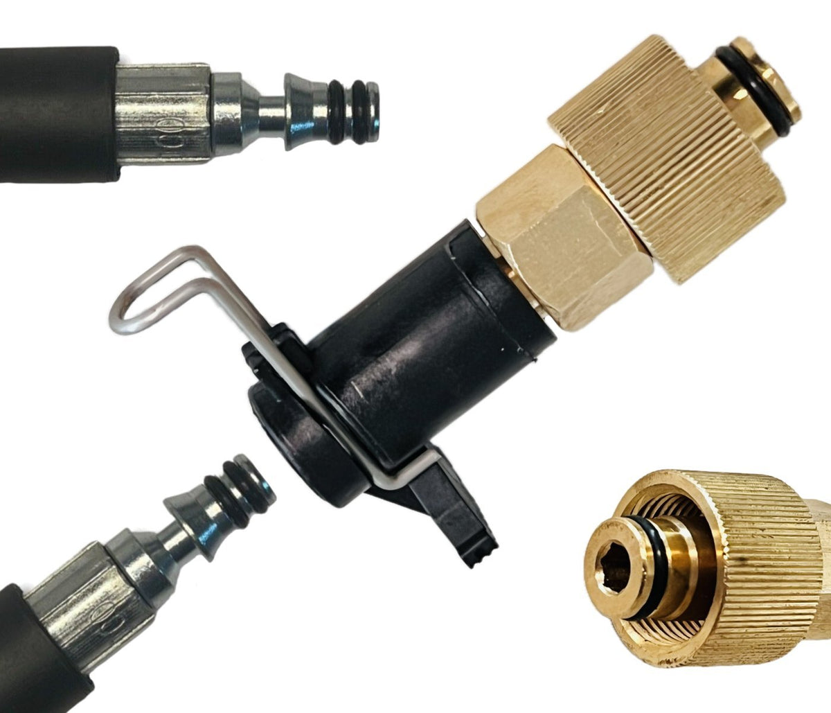 Hochdruck Schlauchadapter für Kärcher TR22 IG EasyLock auf Parkside Black&Decker0