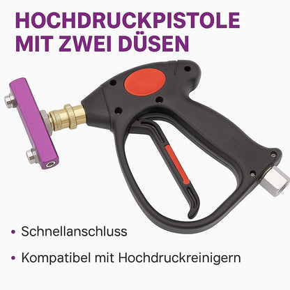 2 in 1 Doppeldüse für Hochdruckreiniger – Mehr Power, schnellere Reinigung11