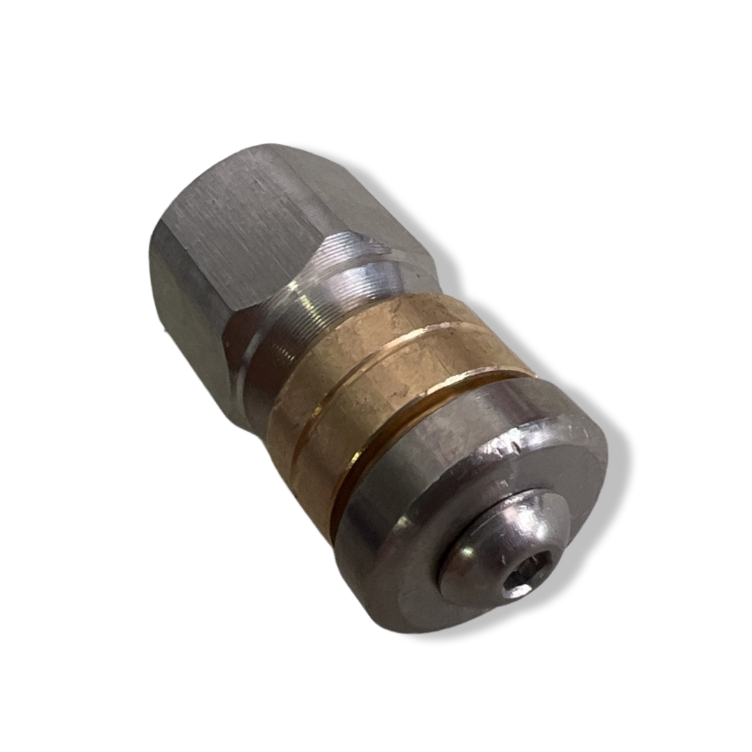 Rotierende Rohrreinigungsdüse 1/4" IG für Kärcher WAP Alto Kränzle Nilfisk etc.