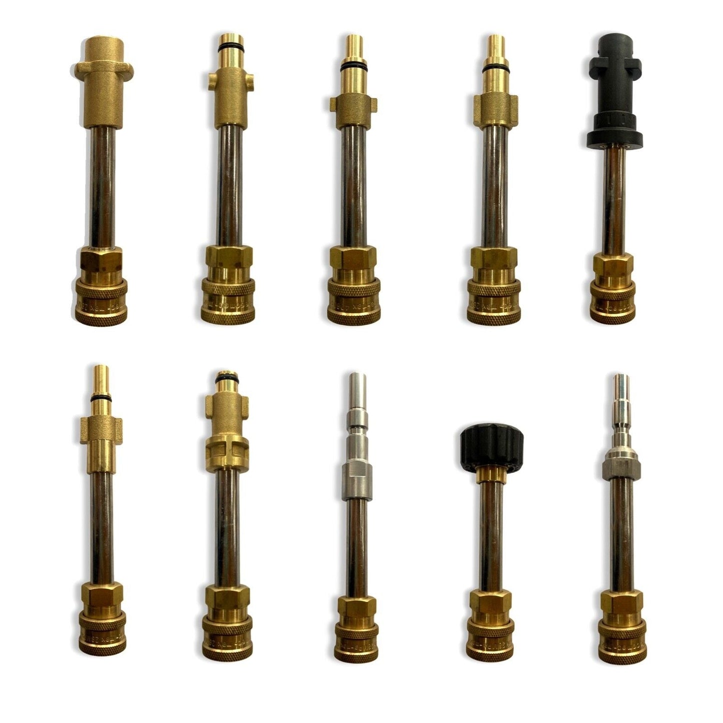 Schnell Kupplung lang 1/4" Pistole Schaumpistole für Kärcher Lavor Kränzle Etc.