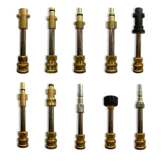 Schnell Kupplung lang 1/4" Pistole Schaumpistole für Kärcher Lavor Kränzle Etc.