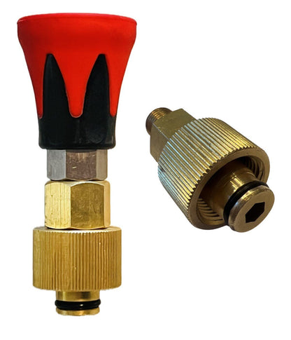 Hochdruck Düse + Schutz für Kärcher Kränzle mit TR22 IG wie EasyLock Adapter