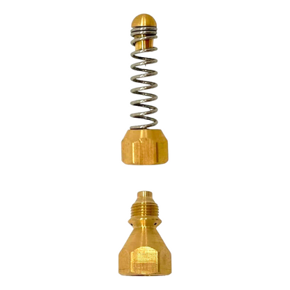 Rohrreinigungsdüse für Kärcher Kränzle 1/8" & 1/4" IG Spiral Spiraldüse Feder10