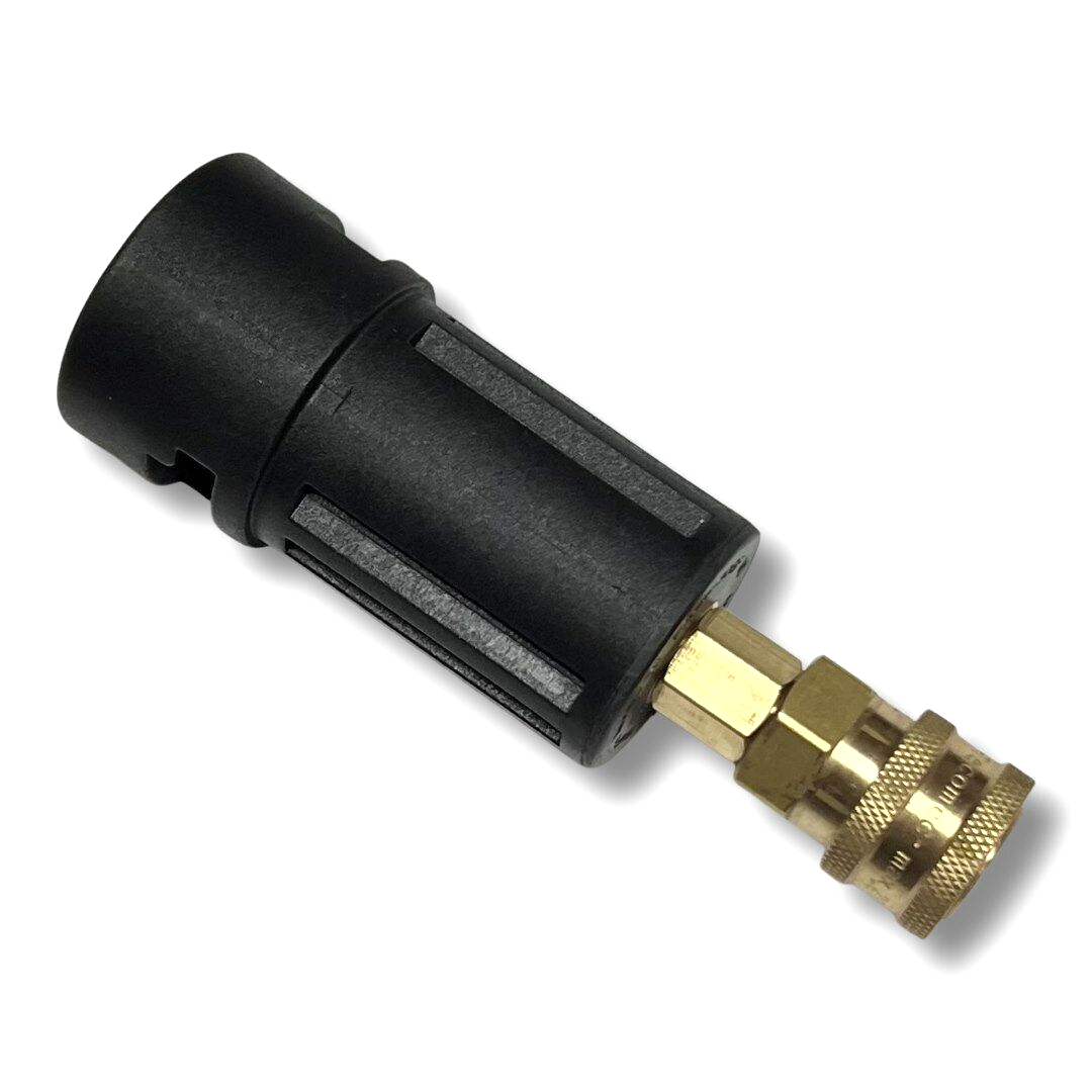 Bajonett Adapter für Kärcher K2 K7 IG auf 1/4" Schnellkupplung Buchse Verbinder0