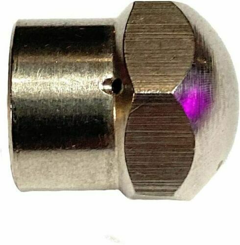 Rohrreinigungsdüse mit Front- und Rückstrahl 1/8" Gewinde für Kärcher Nilfisk...
