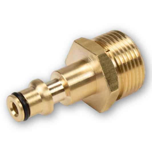 Stecknippel für Lavor / Bauker / VAX HD Pistole Adapter mit M22 AG Messing0