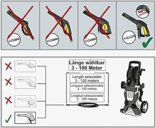Hochdruckschlauch geeignet für Kärcher K2 bis K7 wie ori. 2.641-721.0 26417210