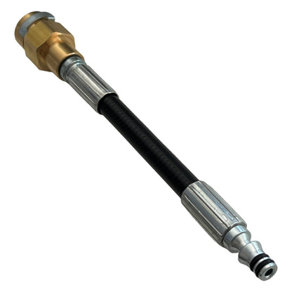Schlauchadapter für Kärcher 10mm Stecknippel mit Clip Gegenstück 1/4" M22 AG/IG