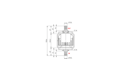 Gotec Wasserpumpe für Kärcher Puzzi 100 200 8/1 10/2 10/1 C ADV Hagerty V 1147248
